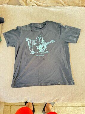 Men's True Religion Guitar Graphic T-Shirt Size L